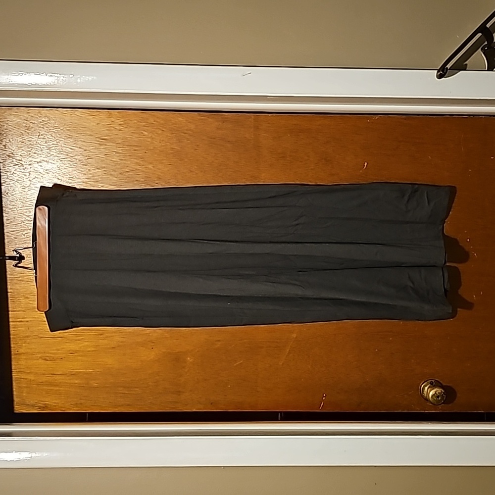 Sonoma Goods For Life® Solid Maxi Skirt - Size Small, Olive Green